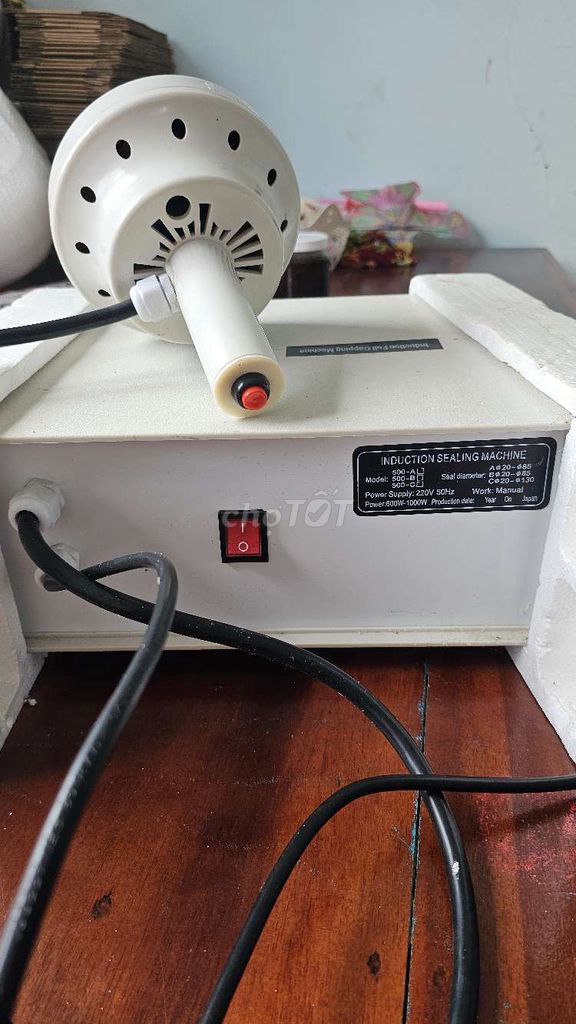 Máy siu màng nhôm 500C 500W-1000W 220V 95% mới. Mua bán Đồ chuyên dụng, Giống nuôi trồng tại Huyện Cái Bè Tiền Giang được đăng bởi Nguyễn vũ lực hình 1