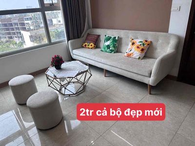 bộ sofa nỉ đẹp như mới giá rẻ. Mua bán Bàn ghế tại Quận Hoàng Mai Hà Nội được đăng bởi Đồ Cũ Hà Nội