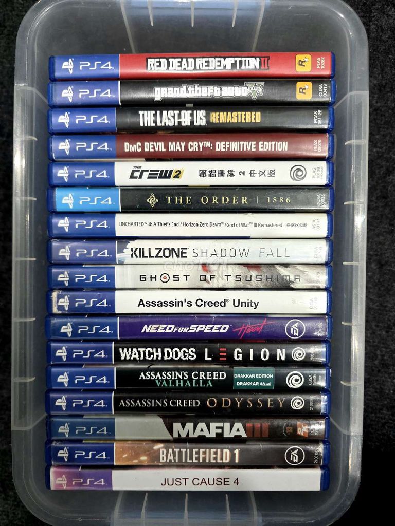 Đĩa game PS4. Mua bán Thiết bị chơi game tại Quận 1 Tp Hồ Chí Minh được đăng bởi Thái Khang hình 1