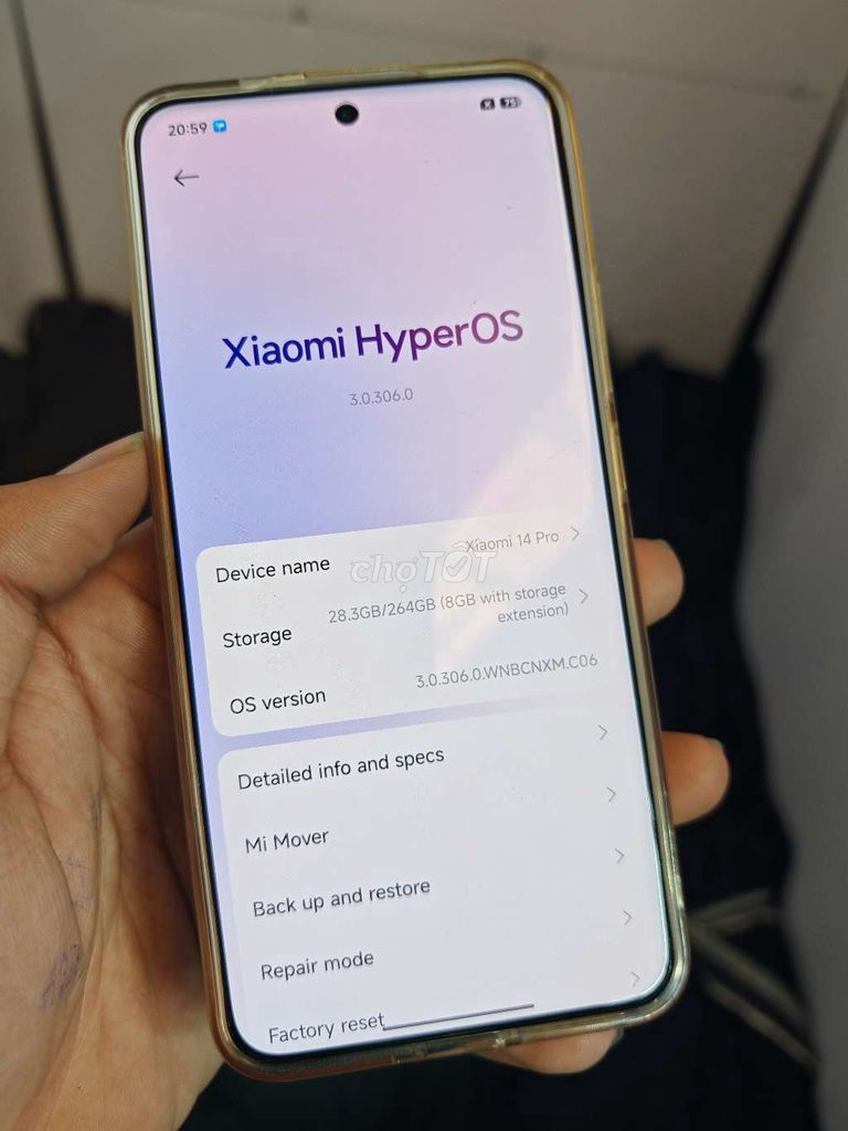 Xiaomi 14 Pro 256GB Trắng giao lưu. Mua bán Điện thoại tại Thành phố Biên Hòa Đồng Nai được đăng bởi Long Huynh hình 1