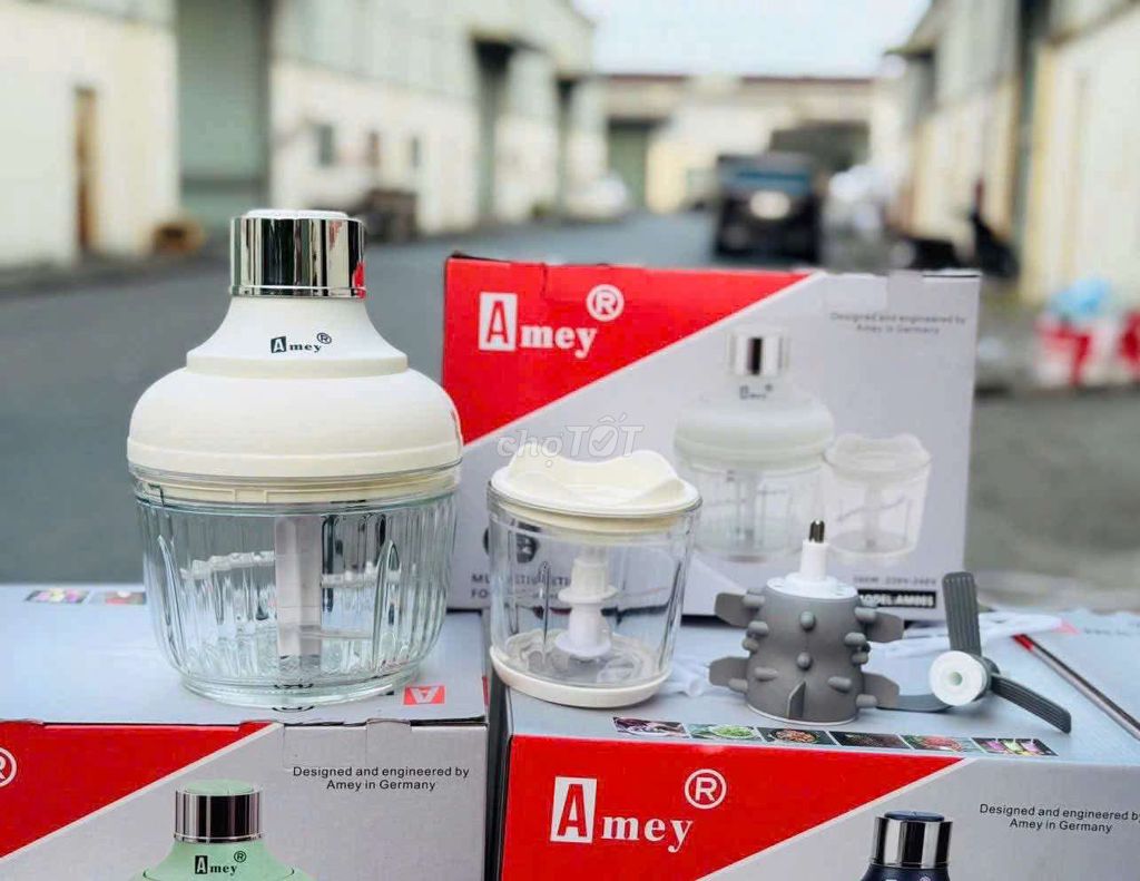 Bộ 2 Cối Xay Thủy Tinh Amey AM001