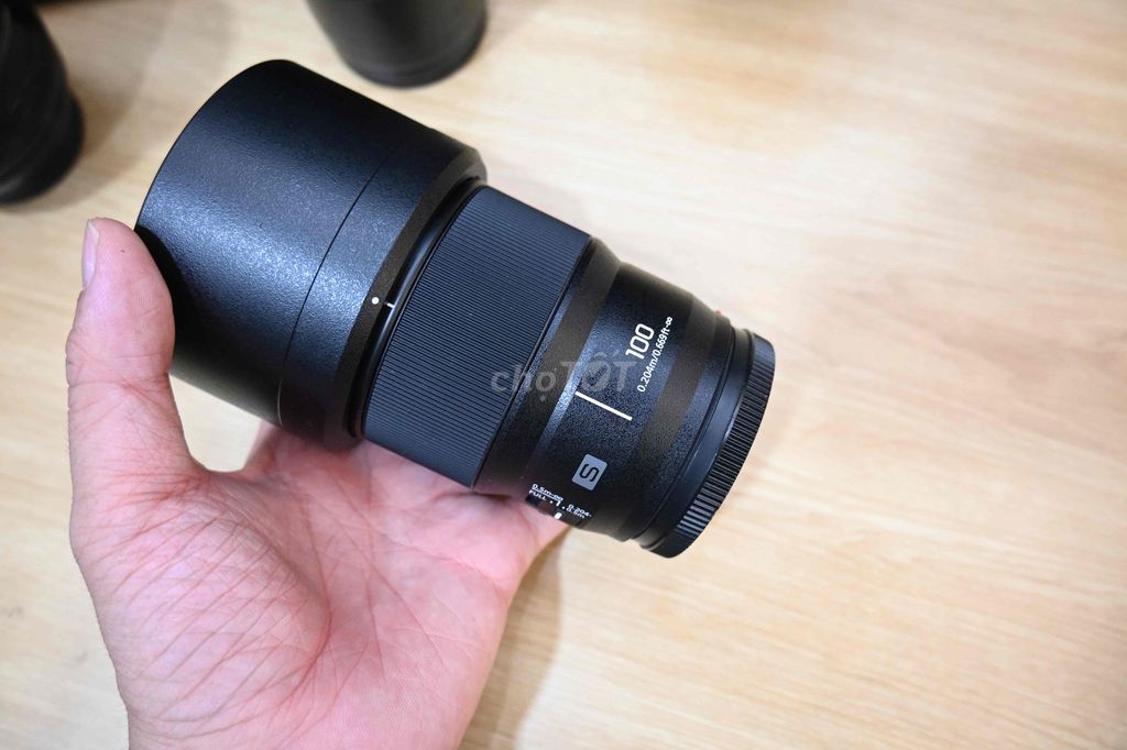 Ống kính Lumix 100 2.8 L Mount Macro. Mua bán Máy ảnh, Máy quay tại Quận Tân Bình Tp Hồ Chí Minh được đăng bởi Phúc hình 1