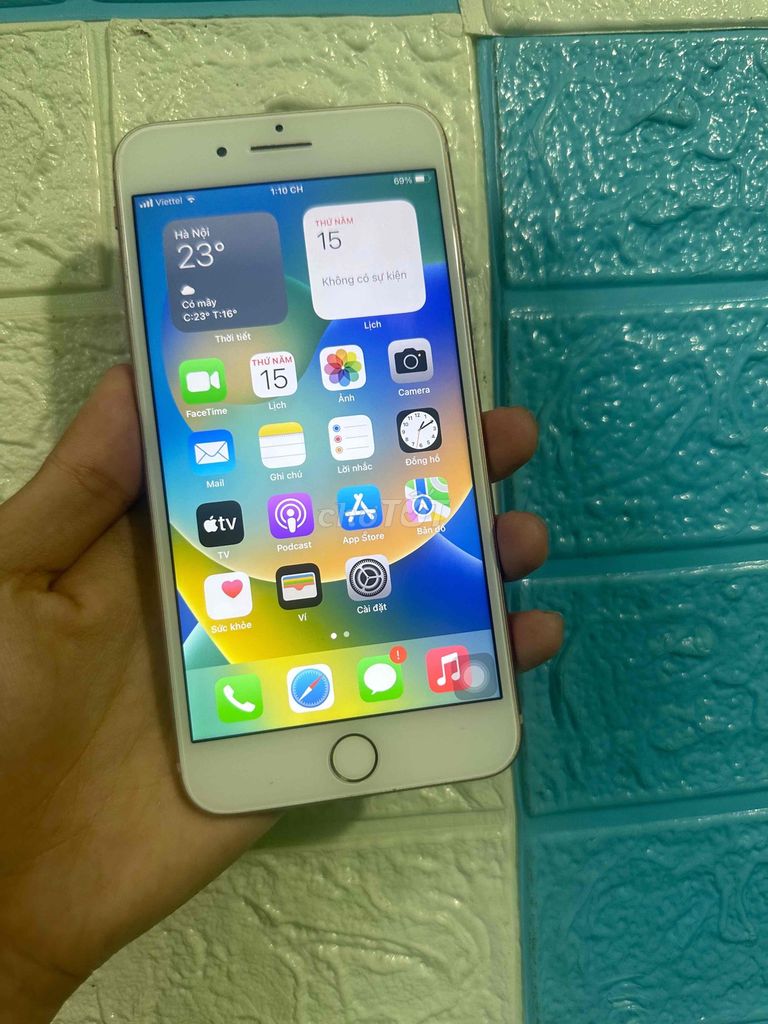 Apple iPhone 8 Plus 64GB Vàng hồng. Mua bán Điện thoại tại Huyện Long Hồ Vĩnh Long được đăng bởi Nguyễn Bảo hình 1