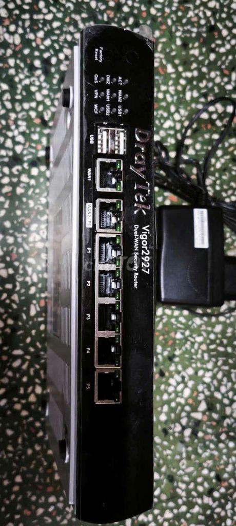 Router DrayTek Vigor2927 Đen. Mua bán Phụ kiện (Màn hình, Chuột...) tại Huyện Châu Thành Tiền Giang được đăng bởi Nguyễn Hoài Nam hình 1