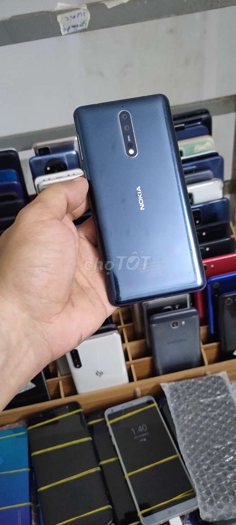 Nokia 8 siroco, ram 4gb 64gb, chip snap. Mua bán Điện thoại tại Quận Gò Vấp Tp Hồ Chí Minh được đăng bởi A LONG   nhận thanh toán THẺ TÍN DỤNG hình 1