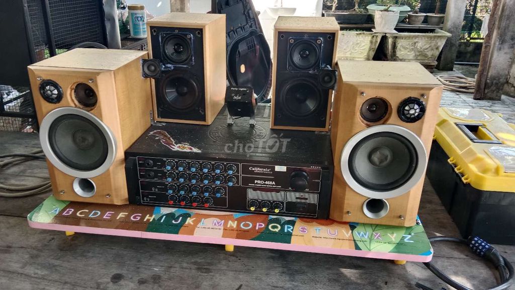 Dàn âm thanh California PRO-468A. Mua bán Tivi, Âm thanh tại Huyện Bình Đại Bến Tre được đăng bởi Đồ cũ giá rẻ hình 1