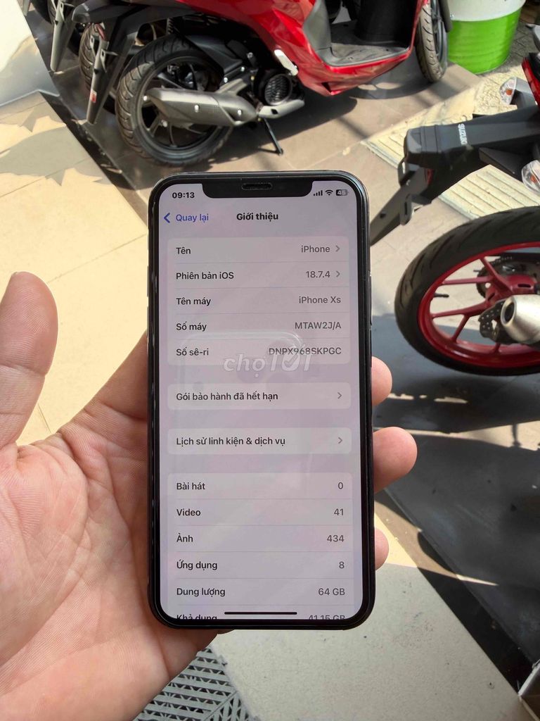 Apple iPhone Xs 64GB Đen. Mua bán Điện thoại tại Thành phố Bến Tre Bến Tre được đăng bởi ÚT KHỜ hình 1