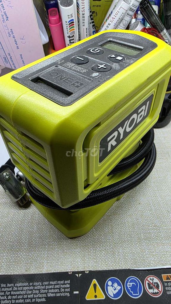 Máy bơm lốp Ryobi ONE+ 18V. Mua bán Đồ chuyên dụng, Giống nuôi trồng tại Quận Bình Thạnh Tp Hồ Chí Minh được đăng bởi Nguyễn Thành Đức hình 1