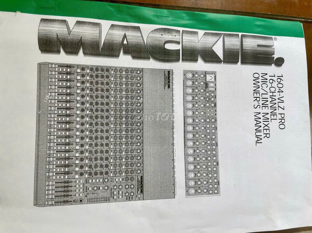 MIXER MACKIE VLZ 1604 PRO ĐEN. Mua bán Tivi, Âm thanh tại Quận 7 Tp Hồ Chí Minh được đăng bởi LeKu hình 1