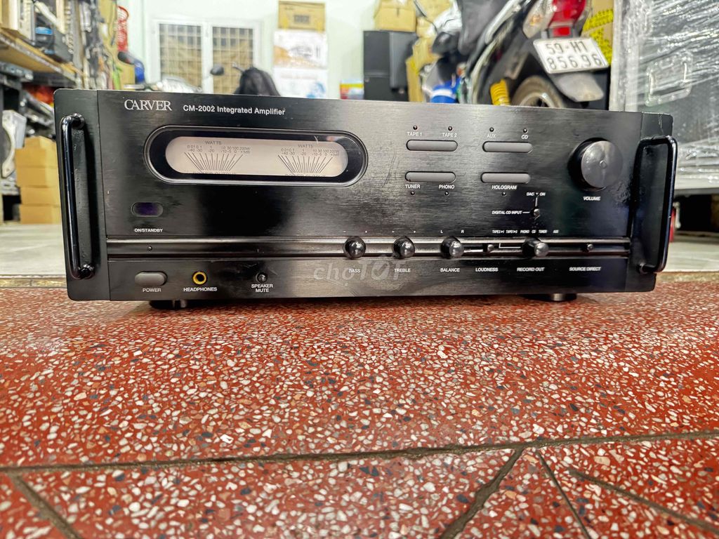 Amply Carver CM-2002 Đen Đã sử dụng. Mua bán Tivi, Âm thanh tại Quận Bình Tân Tp Hồ Chí Minh được đăng bởi Huỳnh Hiếu hình 1
