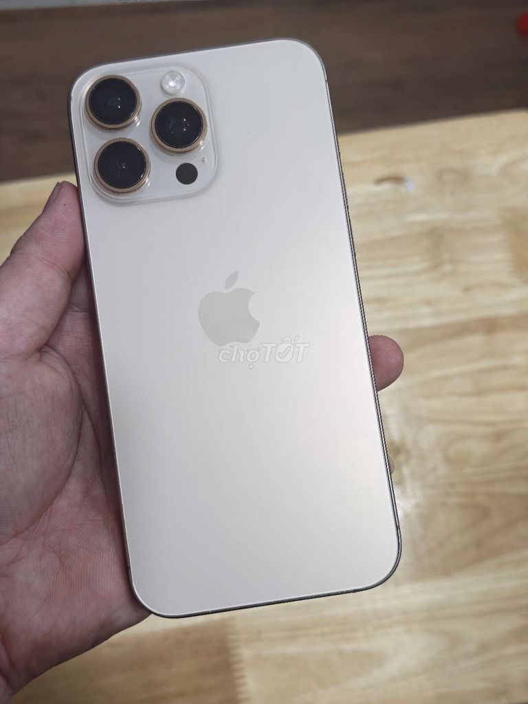 iPhone 16 Pro Max 256GB Vàng Sa Mạc Mỹ. Mua bán Điện thoại tại Quận Gò Vấp Tp Hồ Chí Minh được đăng bởi TP Store Chuyên IPhone Samsung hình 1