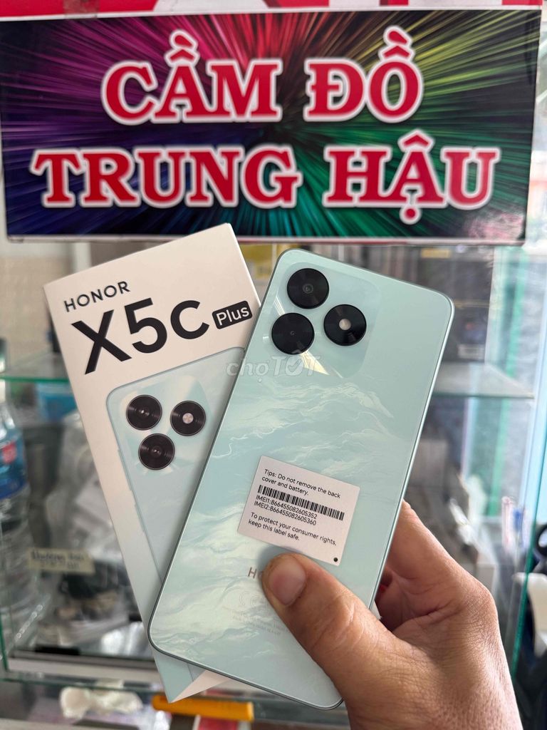 Huawei Honor X5c Plus như mới còn bảo hành rất lâu. Mua bán Điện thoại tại Quận Ninh Kiều Cần Thơ được đăng bởi CẦM ĐỒ TRUNG HẬU   hình 1