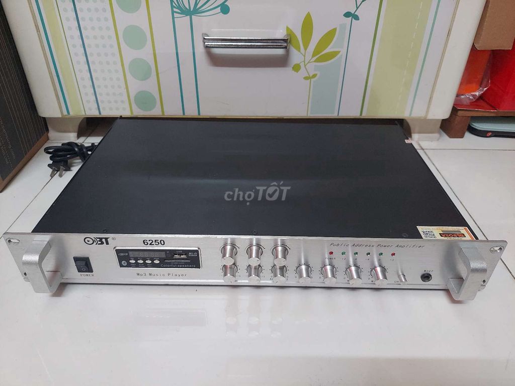 Amplifier BOSA OBT-6255. Mua bán Tivi, Âm thanh tại Quận 4 Tp Hồ Chí Minh được đăng bởi Bảo Thanh Collection hình 1