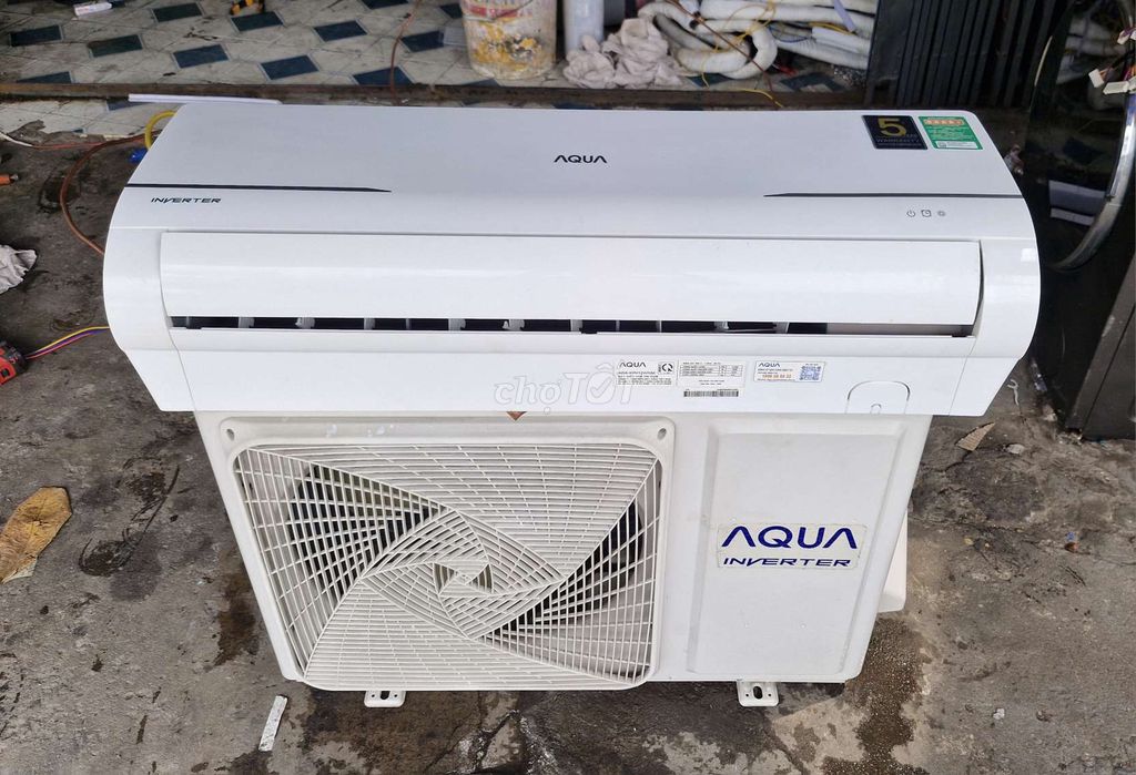 Máy lạnh Aqua 1,5hp inveter đời mới gas32 bao lắp