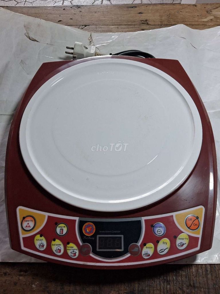 Bếp từ Induction Cooker Đỏ. Mua bán Bếp, lò, đồ điện nhà bếp tại Thành phố Cà Mau Cà Mau được đăng bởi Minh Như hình 1