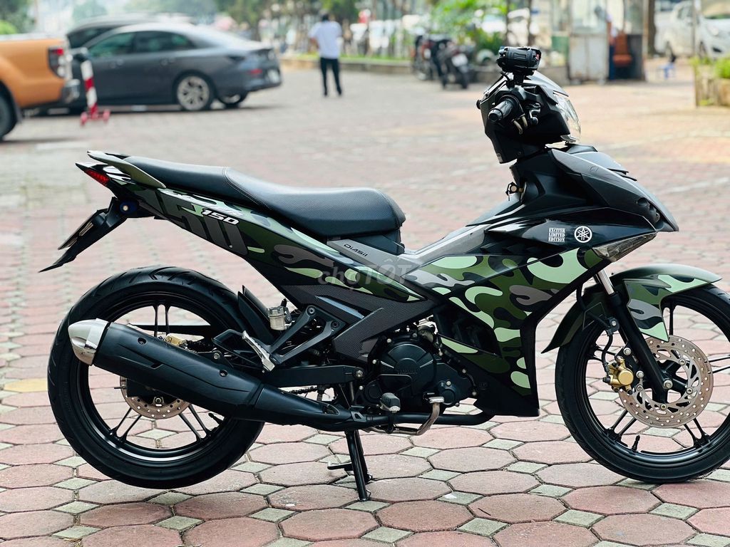 YAMAHA EXCITER 150 CAMO XE ĐẸP ZIN 2018. Mua bán Xe máy tại Quận Nam Từ Liêm Hà Nội được đăng bởi TÙNG LÂM hình 5