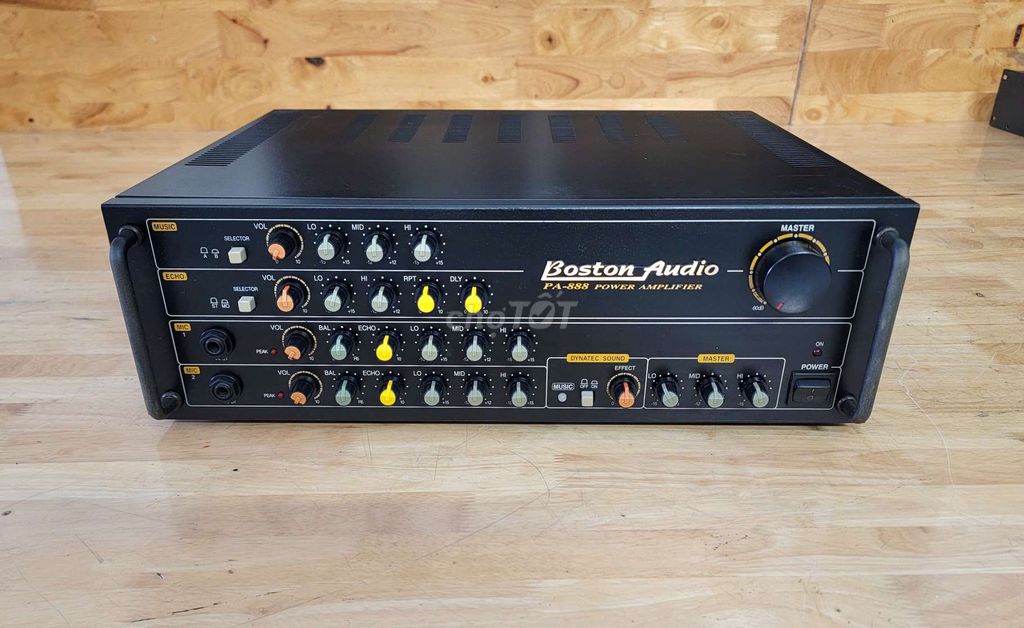 Ampli Boston Audio PA-888 Đen. Mua bán Tivi, Âm thanh tại Quận 12 Tp Hồ Chí Minh được đăng bởi Audio Nguyễn Thi hình 1