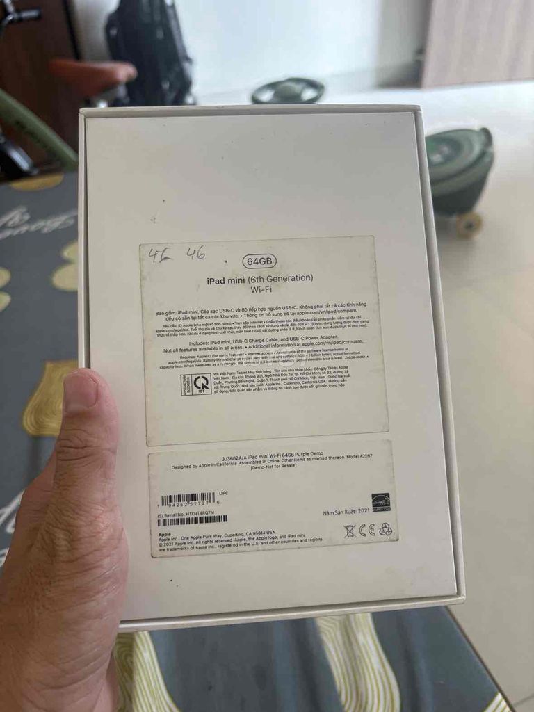 Apple iPad mini 6 64GB Xám. Mua bán Máy tính bảng tại Quận Gò Vấp Tp Hồ Chí Minh được đăng bởi Nguyễn Thanh Văn hình 1