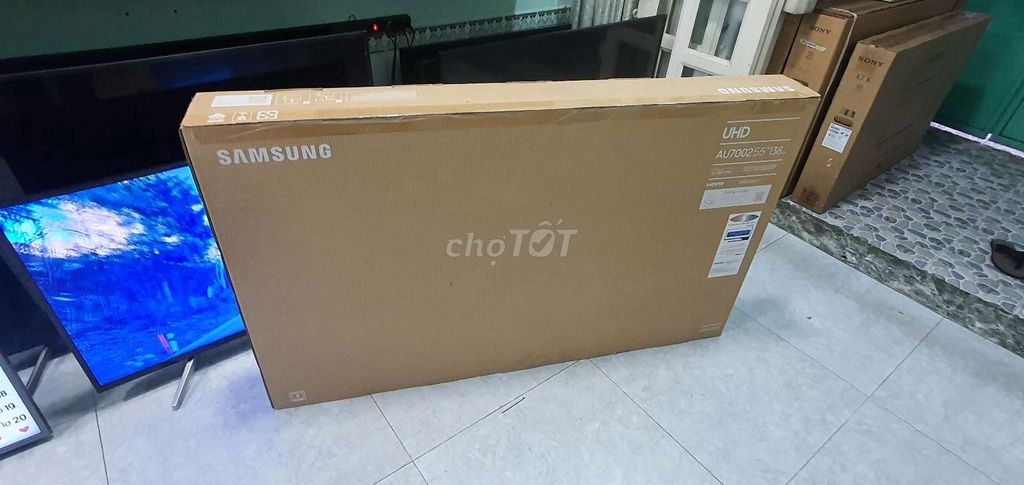 Tv. Samsung 55AU7002 Utra 4k. Giọng Nói.  2022