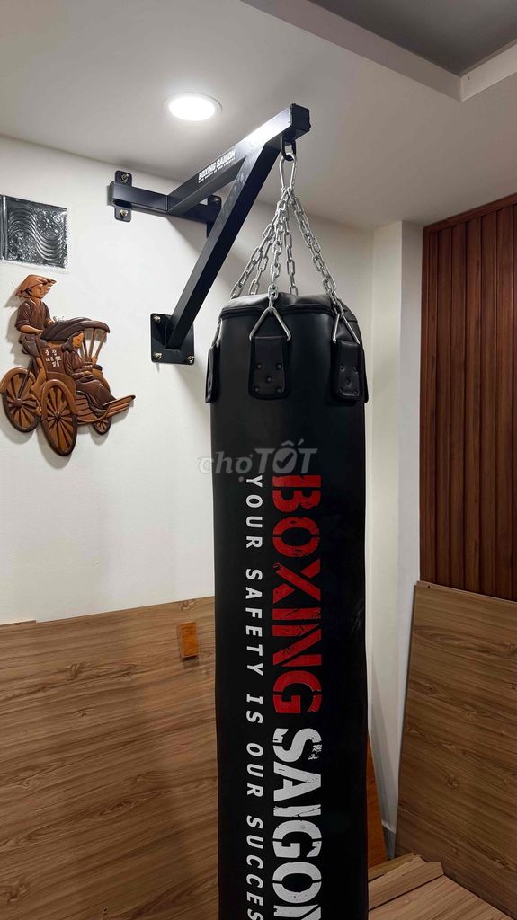 Bao cát đấm bốc Boxing Saigon Da Đen Mới. Mua bán Đồ thể thao, Dã ngoại tại Quận Gò Vấp Tp Hồ Chí Minh được đăng bởi Võ Trọng Nhân hình 1