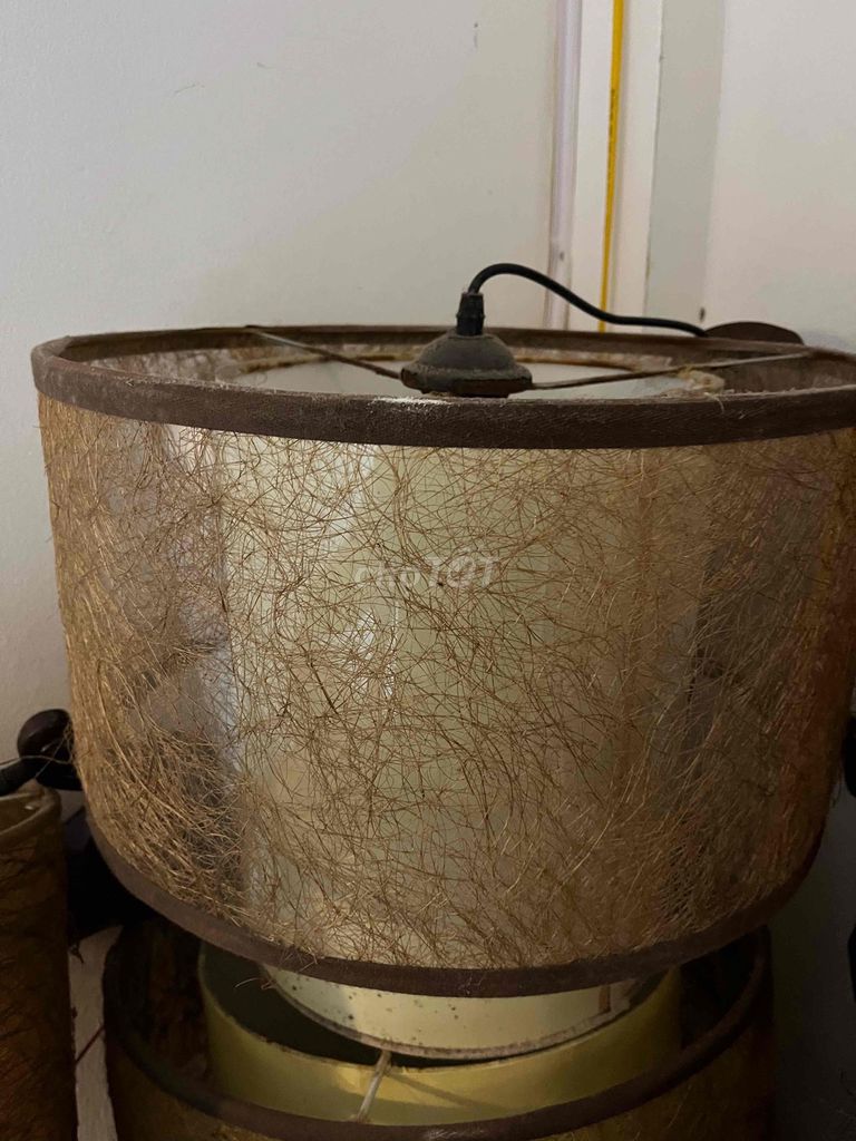 Đèn treo tường sợi tự nhiên Nâu. Mua bán Đèn tại Quận Hoàng Mai Hà Nội được đăng bởi Kairiyeudau hình 1