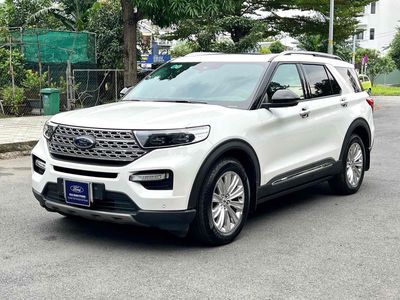 FORD EXPLORER TRẮNG 2021 ĐKLĐ 2022, VAY 70%