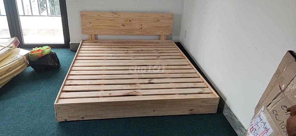 Giường pallet chăm sóc giấc ngủ ngon. Mua bán Giường, chăn ga gối nệm tại Quận 3 Tp Hồ Chí Minh được đăng bởi kho giường và nệm giá rẻ hình 1