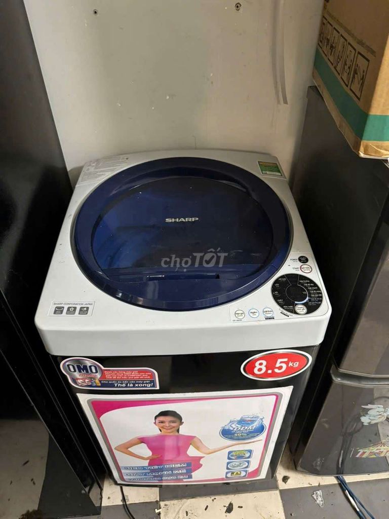 Máy giặt Sharp 8.5kg đã qua sử dụng. Mua bán Máy giặt tại Quận Ninh Kiều Cần Thơ được đăng bởi Hàng Điện Máy Thanh Lý hình 1