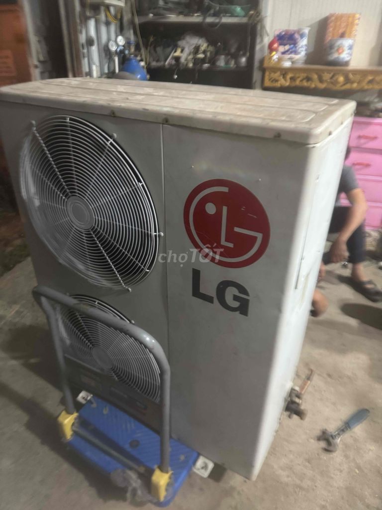 cục nóng LG 50000BTU lốc piston giá 9tr