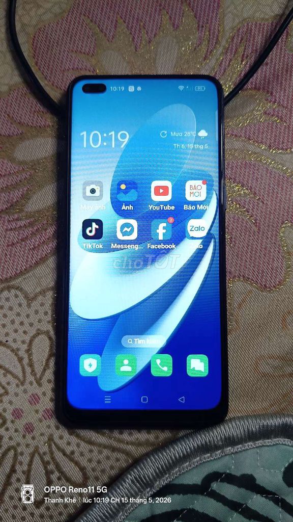 Oppo Reno 4 Đen Đã sử dụng. Mua bán Điện thoại tại Quận Thanh Khê Đà Nẵng được đăng bởi Nguyễn Văn Hà  hình 1