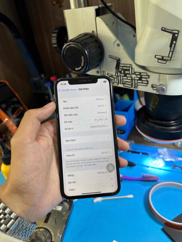iPhone X Đen Đã qua sử dụng. Mua bán Điện thoại tại Thành phố Huế Thừa Thiên Huế được đăng bởi Văn Thành  hình 1