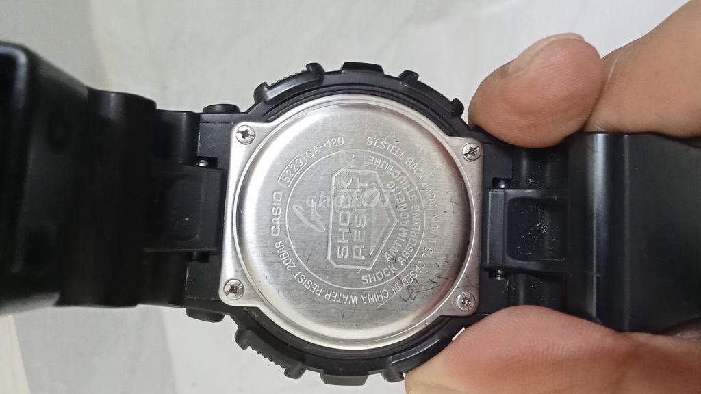Casio G-Shock GA-120 Thép Đen. Mua bán Đồng hồ tại Thị xã Sơn Tây Hà Nội được đăng bởi Trần Trường  hình 1