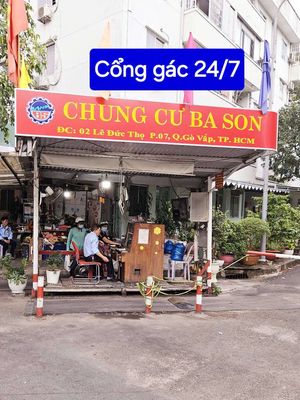 CĂN HỘ BA SON 2 LÊ ĐỨC THỌ P7 GÒ VẤP. 2PN.WC. BAN CÔNG THOÁNG