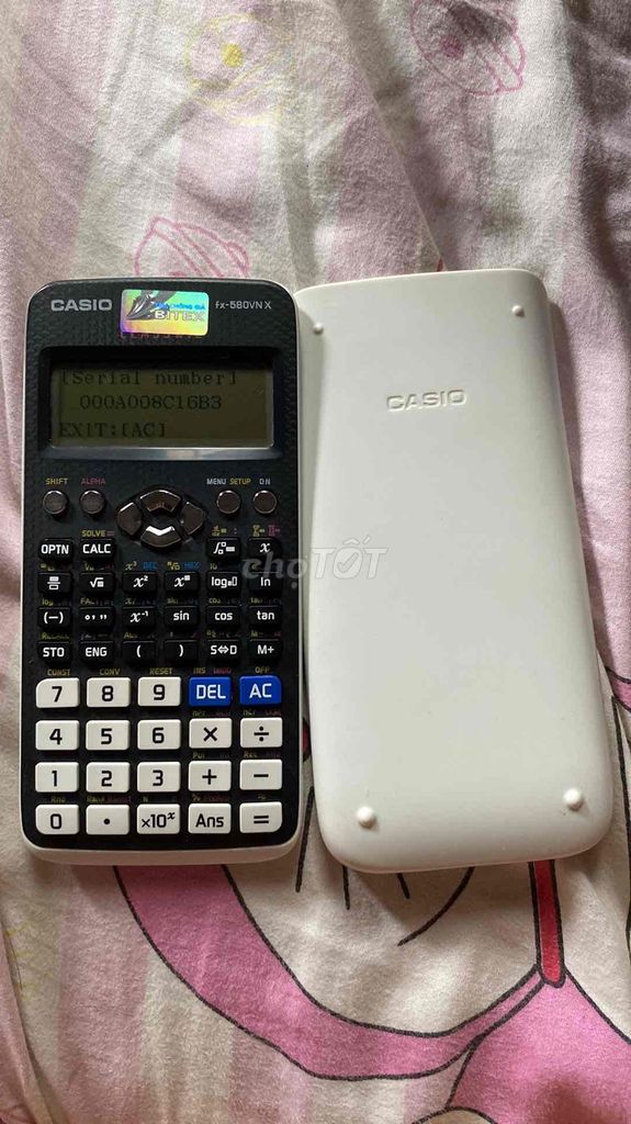 Máy tính khoa học Casio fx-580VNX Đen. Mua bán Đồ dùng văn phòng tại Quận Bình Thuỷ Cần Thơ được đăng bởi Châu Đại Thiên hình 1