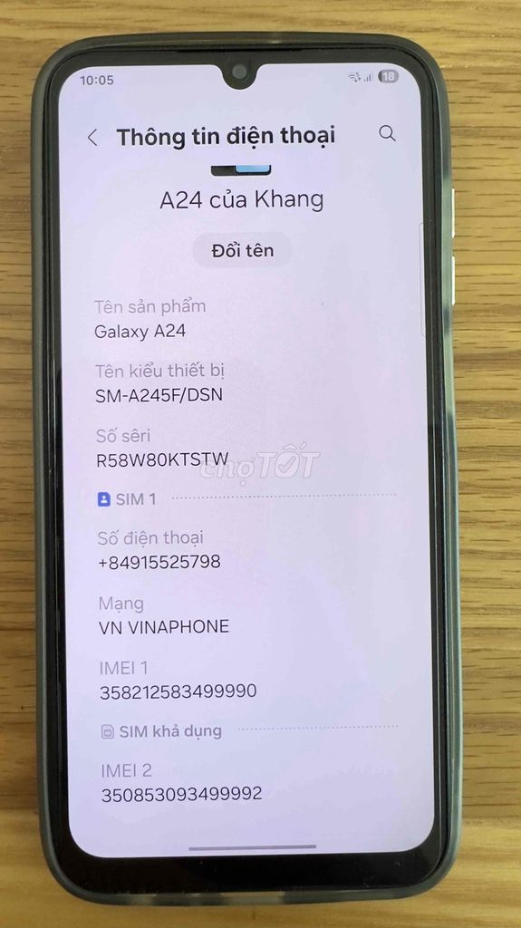Cần bán 01 số đồ đã qua sử dụng, hoạt động tốt. Mua bán Phụ kiện thời trang khác tại Thị xã Cai Lậy Tiền Giang được đăng bởi vương khang hình 6