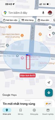 Nhà mặt tiền ngay ngã ba Đồng Phú