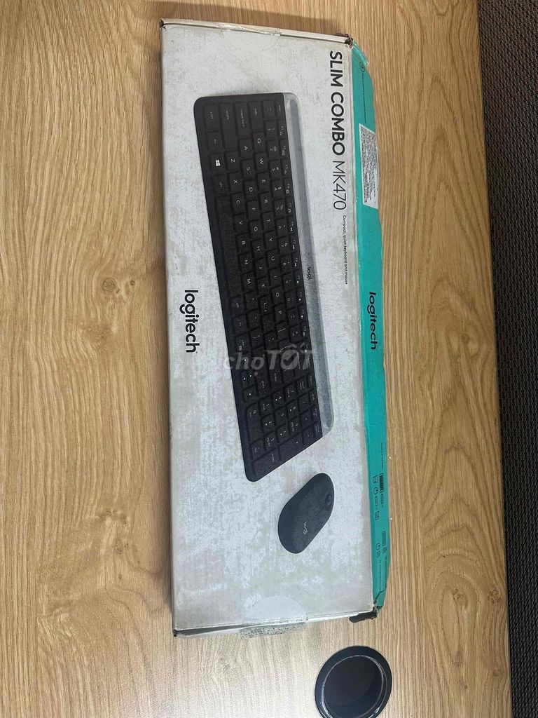 Bộ bàn phím chuột Logitech Slim Combo MK470. Mua bán Phụ kiện (Màn hình, Chuột...) tại Quận Bình Tân Tp Hồ Chí Minh được đăng bởi Minh Lê hình 1