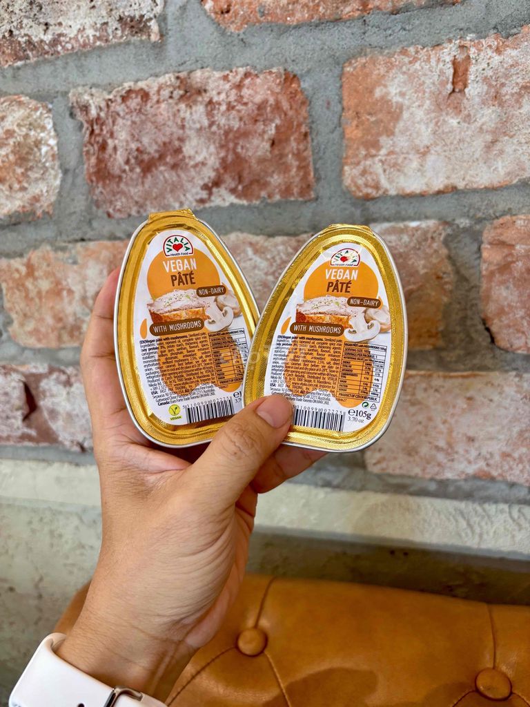 Pate chay Nấm thuần chay 105g. Mua bán Đồ ăn, thực phẩm và các loại khác tại Quận 10 Tp Hồ Chí Minh được đăng bởi Huyn Bin hình 1
