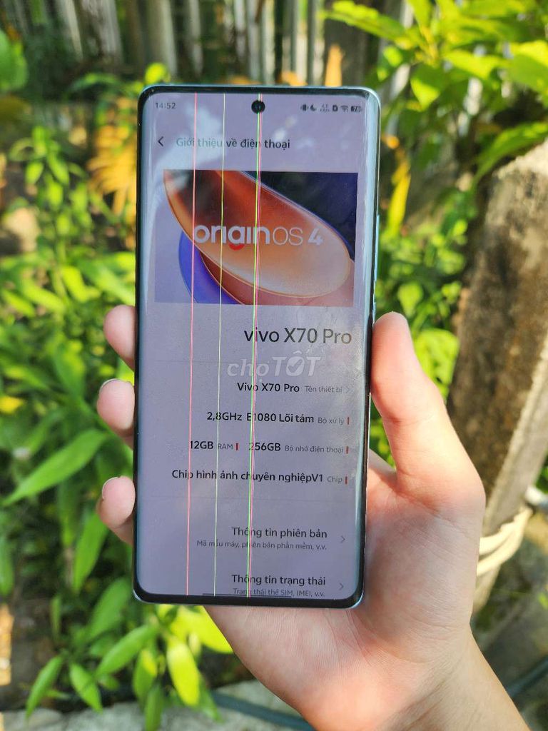 Vivo X70 Pro 256GB Màn hình sọc. Mua bán Điện thoại tại Quận Thanh Khê Đà Nẵng được đăng bởi SecondHand Store hình 1