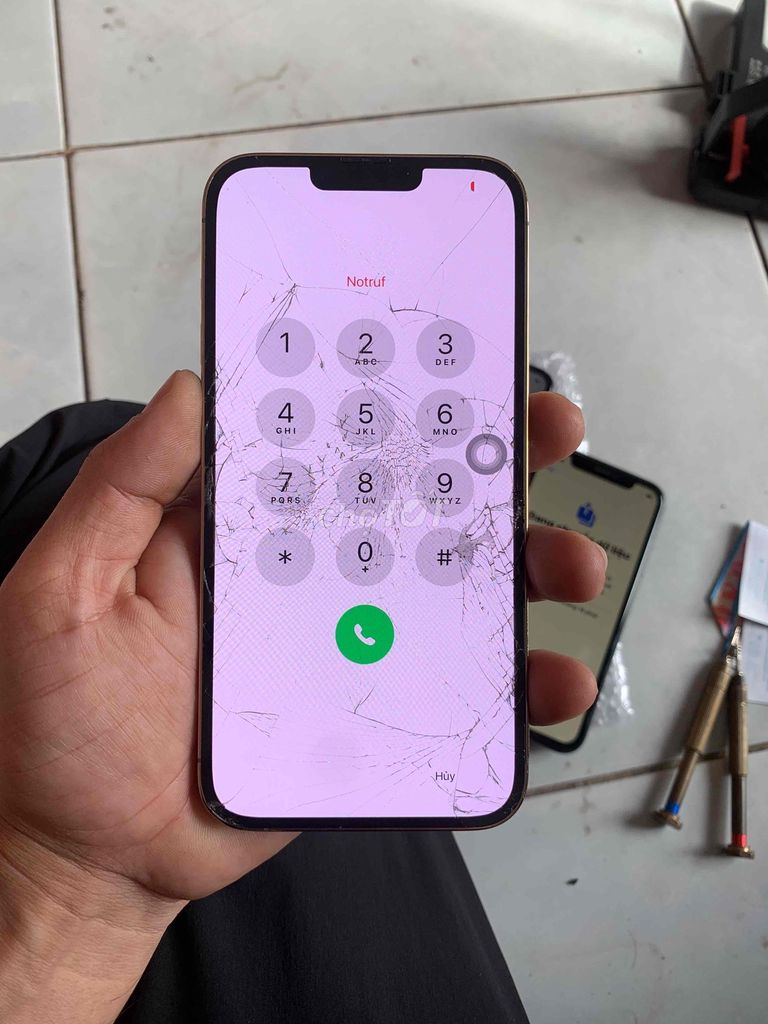 iPhone 13 Pro Max Vàng icloud nguyên zin. Mua bán Điện thoại tại Quận Cái Răng Cần Thơ được đăng bởi điện thoại cũ zin chuẩn hình 1