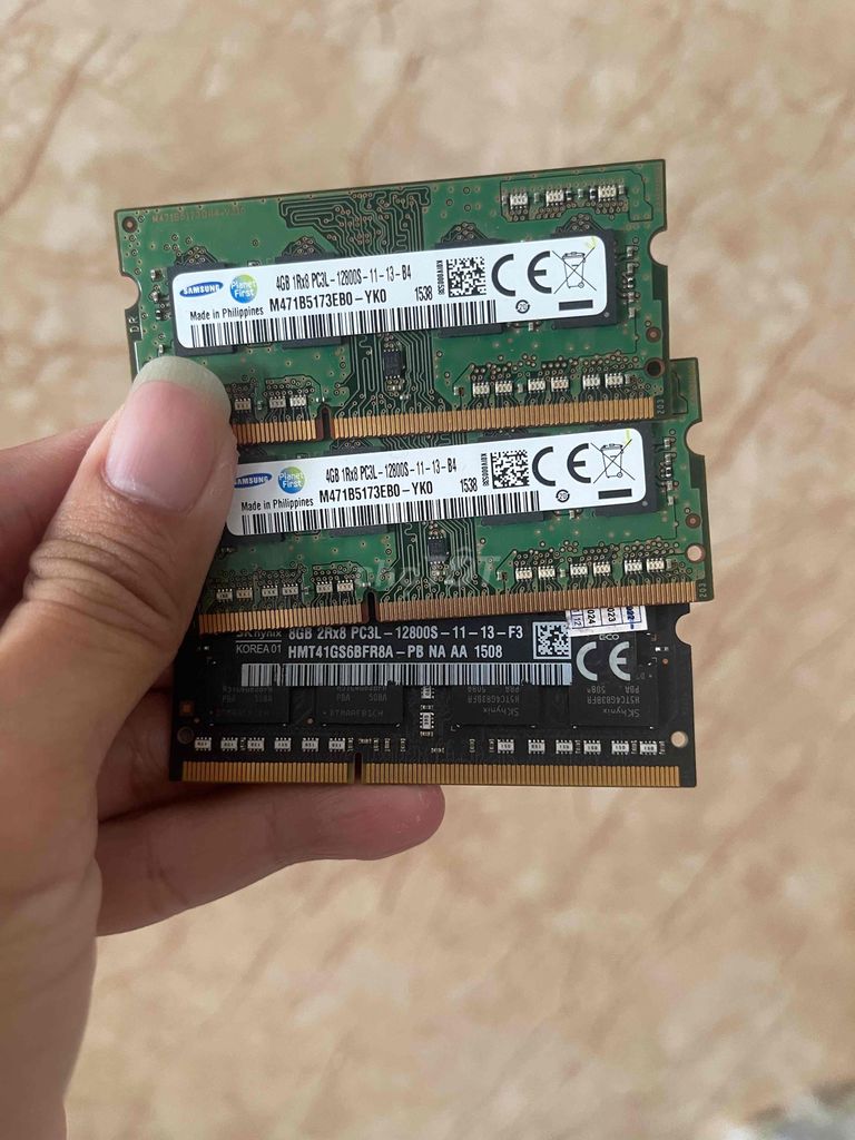 RAM Samsung Hynix DDR3L 4GB 8GB 1600MHz. Mua bán Linh kiện (RAM, Card...) tại Quận Sơn Trà Đà Nẵng được đăng bởi Nissi hình 1