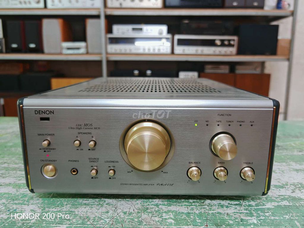 Amply Denon PMA-7.5L Vàng chanh. Mua bán Tivi, Âm thanh tại Quận Liên Chiểu Đà Nẵng được đăng bởi Quý Mini hình 1
