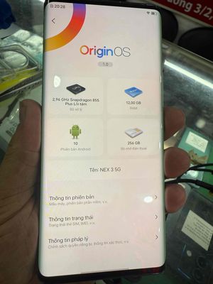 Vivo NEX 3 5G Đen 256GB - Đã Sử Dụng. Mua bán Điện thoại tại Quận 11 Tp Hồ Chí Minh được đăng bởi MỸ SƠN Mobile