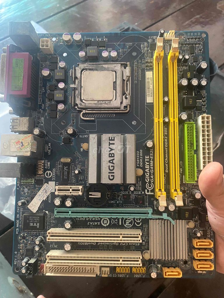 Main Giga G41 + E8400. Mua bán Linh kiện (RAM, Card...) tại Huyện Phú Tân An Giang được đăng bởi Canon hình 1