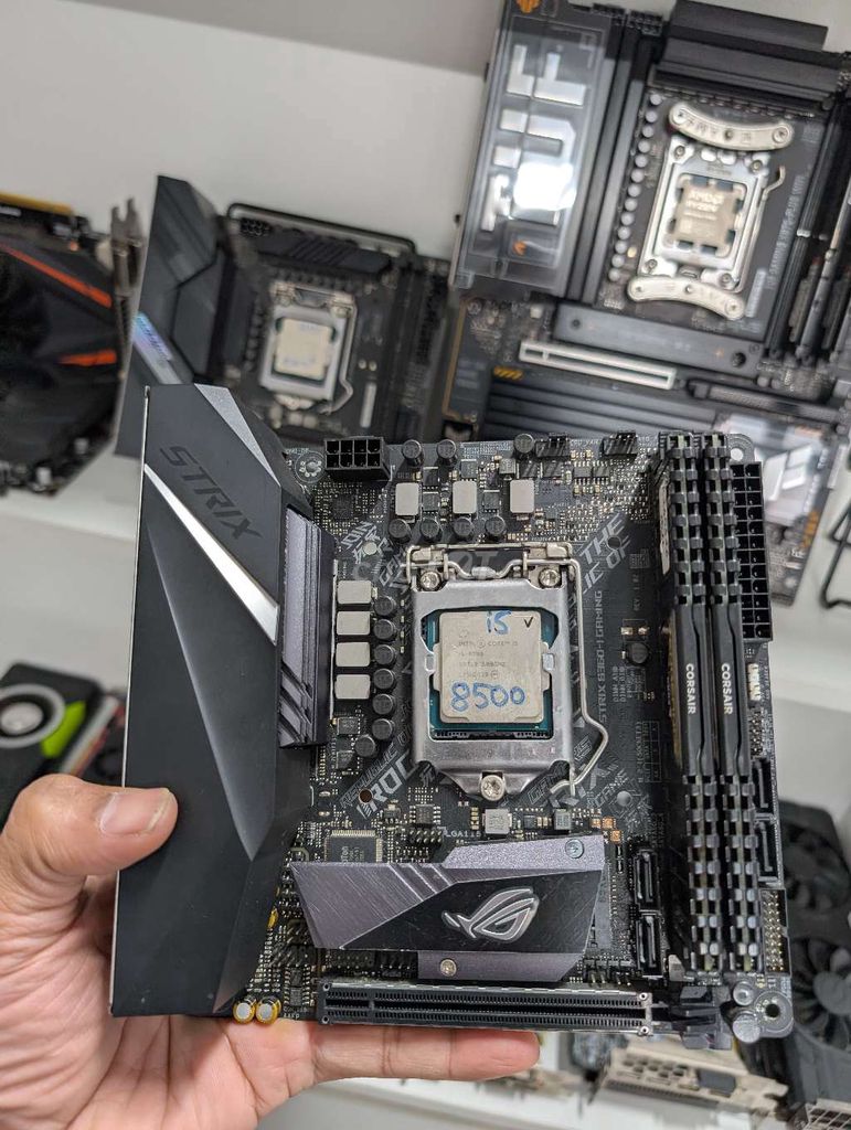 Combo Asus B360i Rog + i5 8500 + 16G (8x2). Mua bán Linh kiện (RAM, Card...) tại Huyện Hóc Môn Tp Hồ Chí Minh được đăng bởi Máy Tính DiDi System hình 1