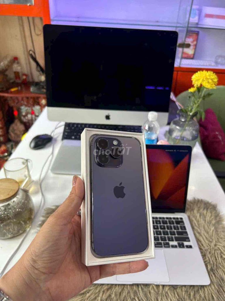 iphone 14pro 1tb tím qtế mỹ pin100 zin áp suất. Mua bán Điện thoại tại Quận 3 Tp Hồ Chí Minh được đăng bởi Nam Á Mobile hình 1