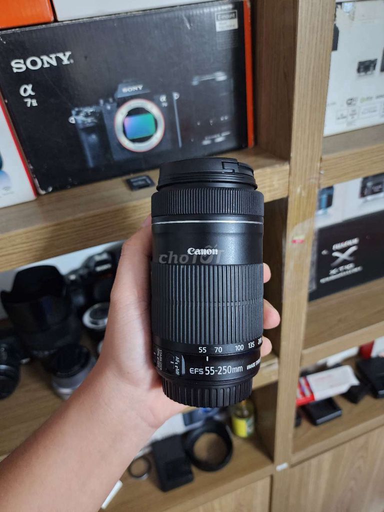  Canon EFs 55-250 IS STM . Mua bán Máy ảnh, Máy quay tại Quận Hải Châu Đà Nẵng được đăng bởi Vinh Máy Ảnh hình 1