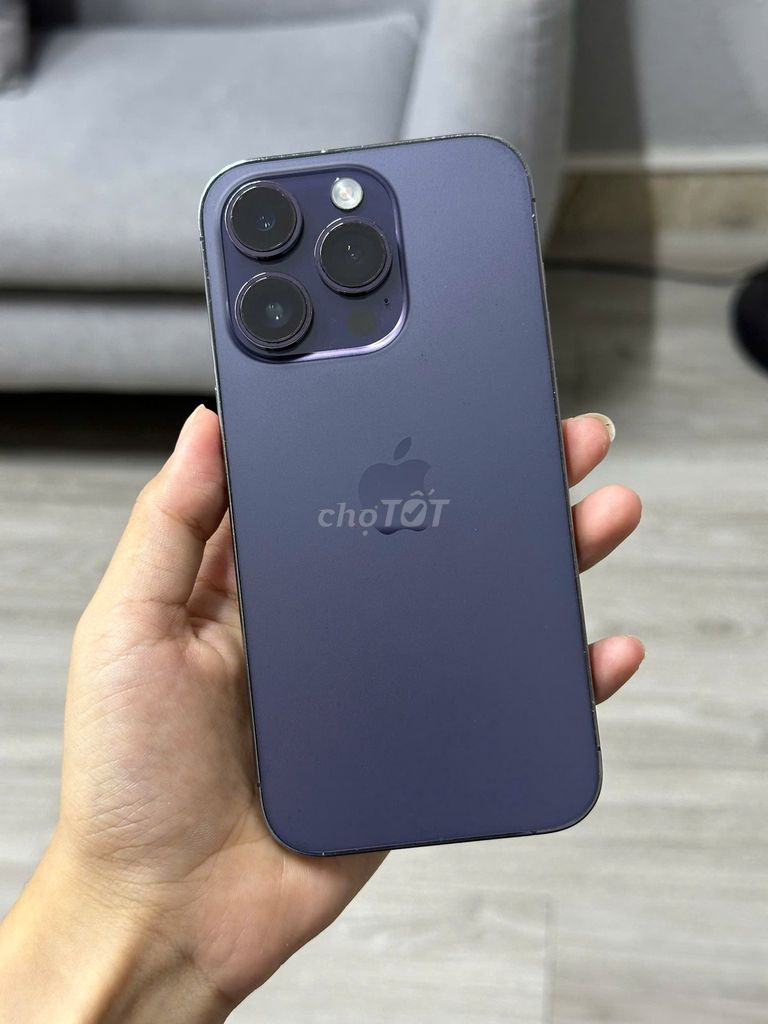 [Thanh Lý] IPhone 14Pro 128GB Tím LL/A Zin all. Mua bán Điện thoại tại Quận Liên Chiểu Đà Nẵng được đăng bởi Gia Minh Shop hình 1