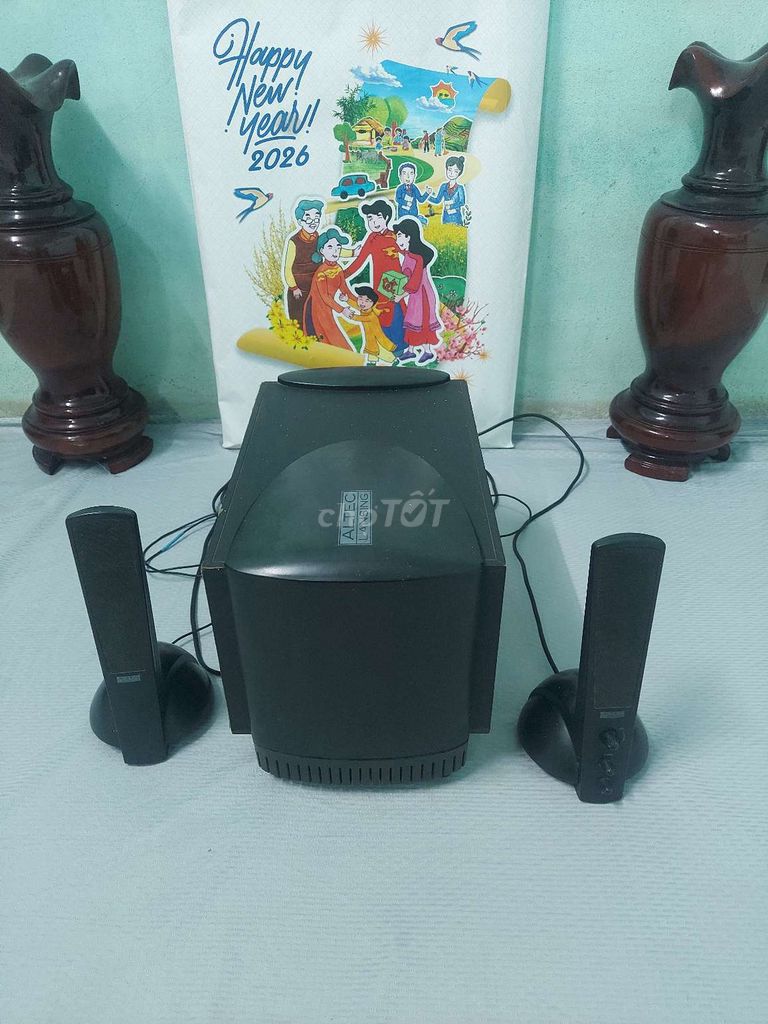 Hệ thống loa Altec Lansing ATP3 Đen. Mua bán Tivi, Âm thanh tại Huyện Vĩnh Thạnh Cần Thơ được đăng bởi Hoàng Lâm hình 1
