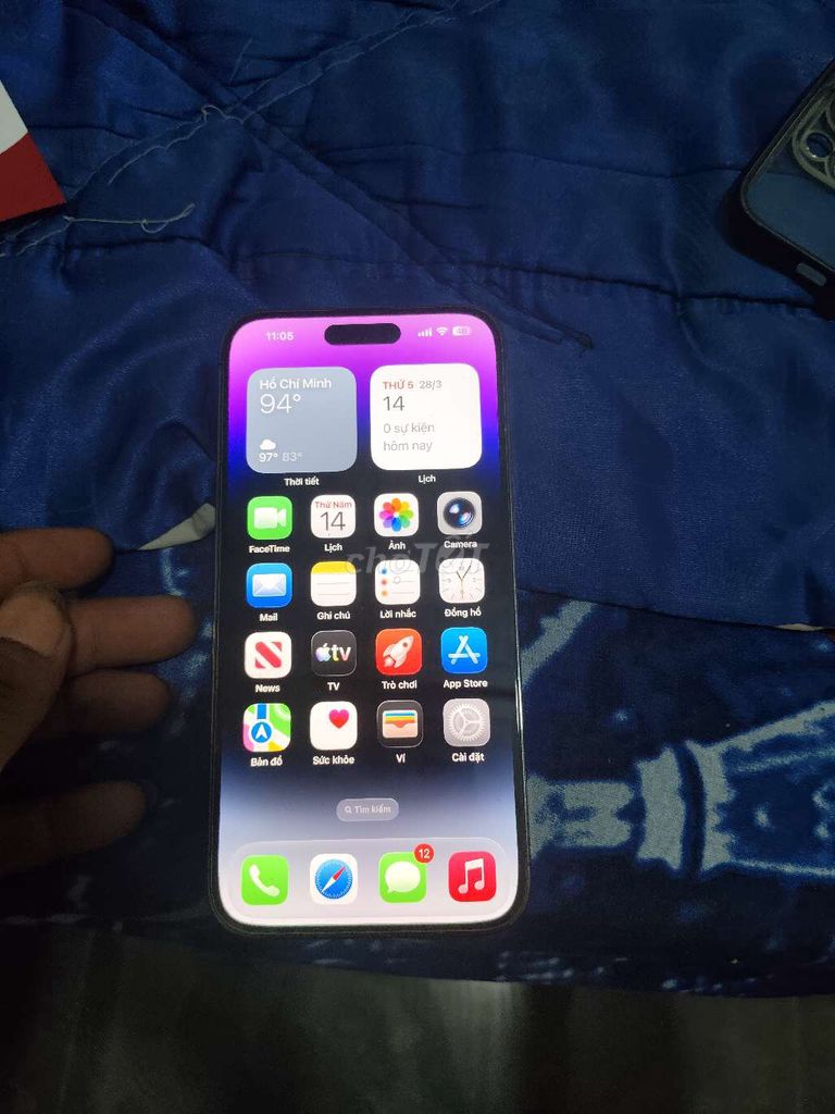 iPhone 14 Pro Max 256GB Xám. Mua bán Điện thoại tại Quận Cái Răng Cần Thơ được đăng bởi May May Yeu hình 1
